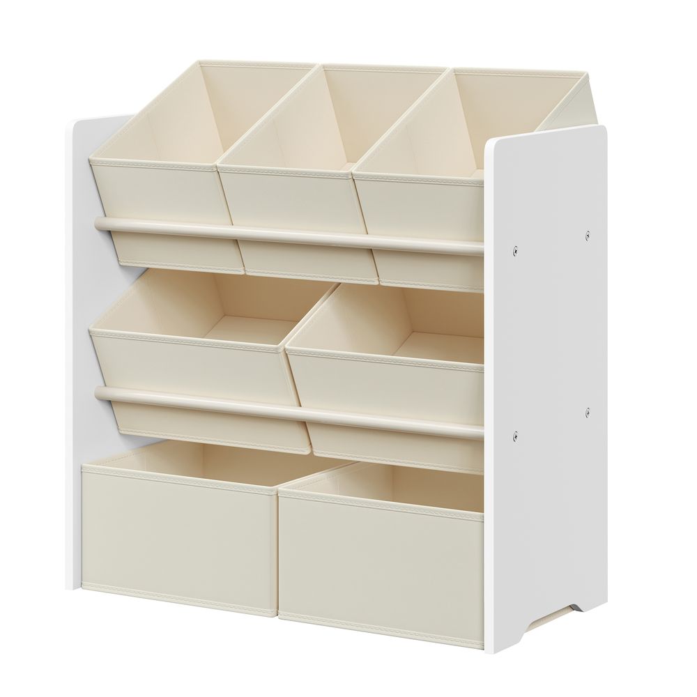 SONGMICS Kinderzimmer-Regal mit 7 Boxen