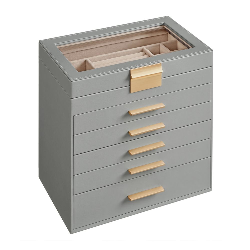 Schmuckkästchen mit 6 Ebenen modern