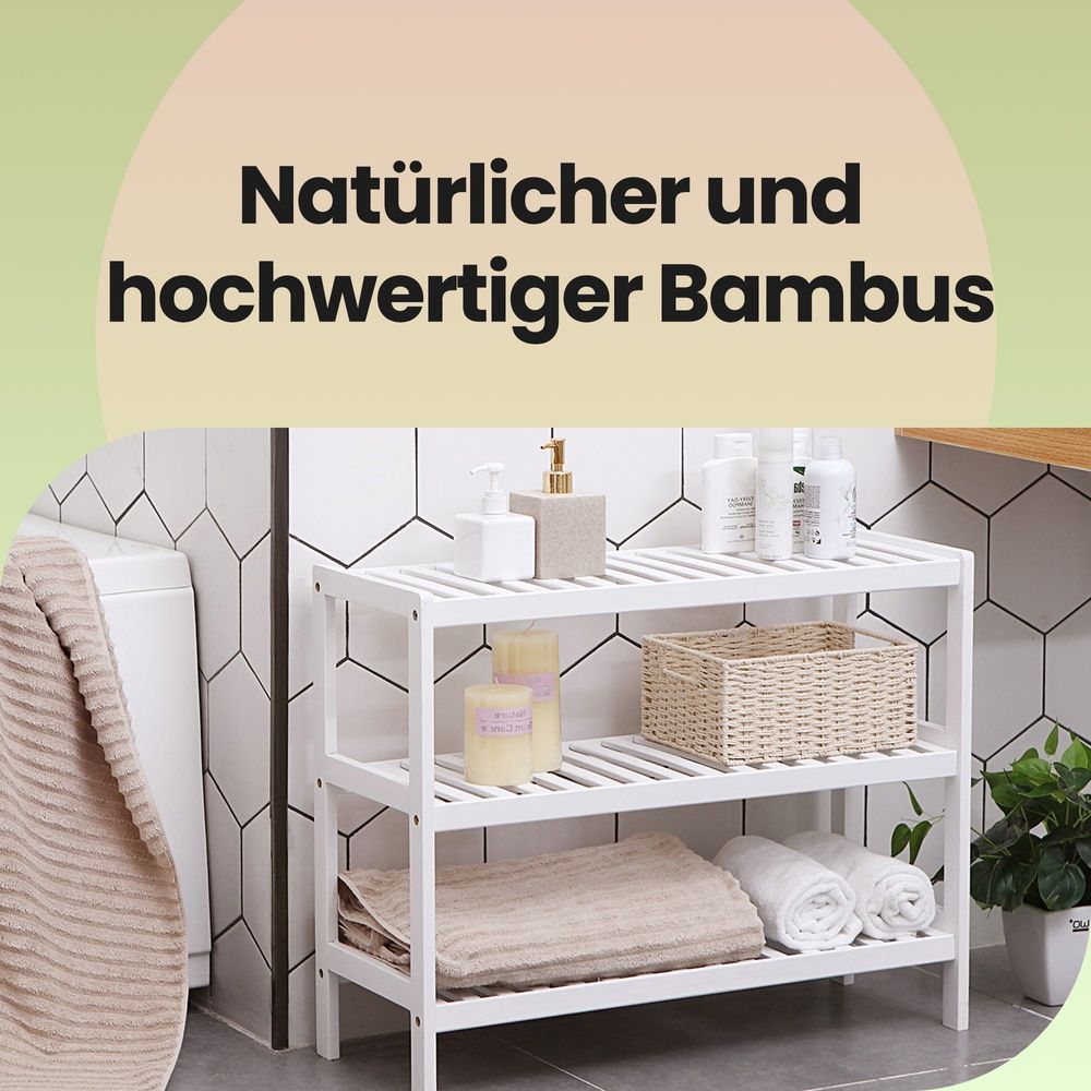 SONGMICS Schuhregal aus Bambus | SONGMICS HOME