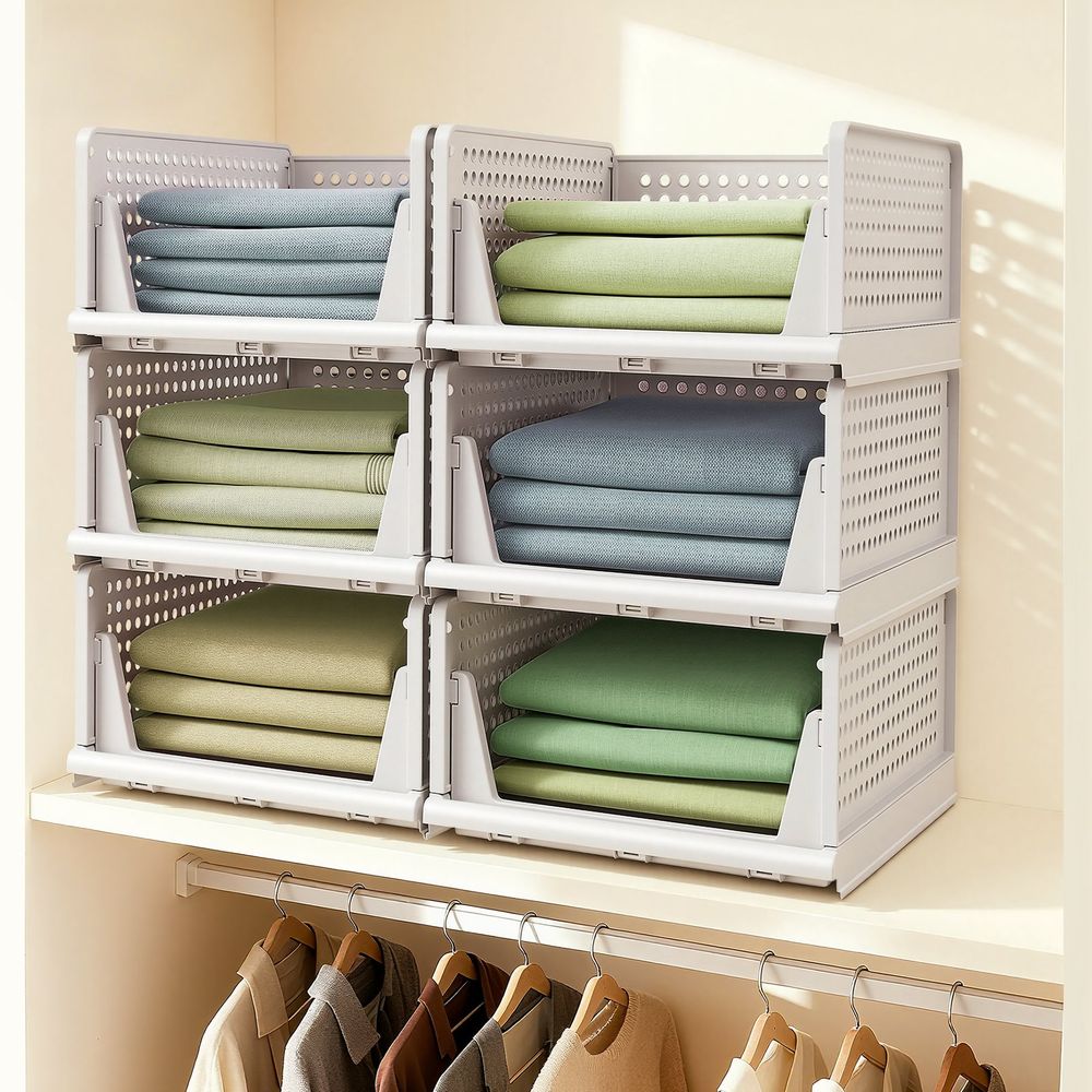 Stapelbare Schrank Organizer