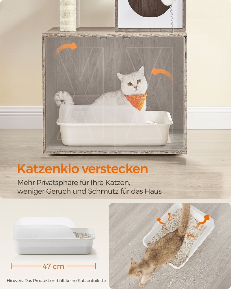 Feandrea Kratzbaum 185 cm hoch | SONGMICS HOME