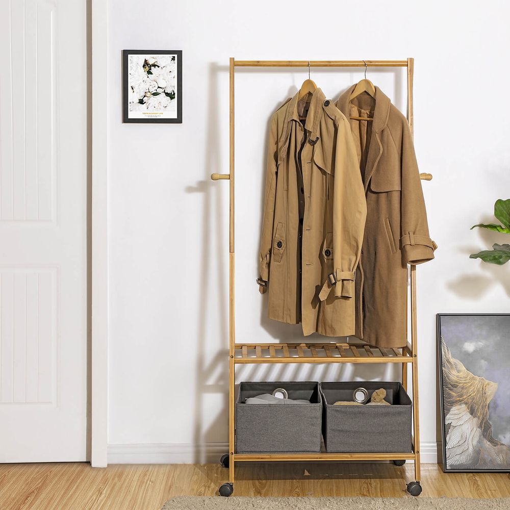 SONGMICS Garderobenstnder mit Rollen | SONGMICS HOME