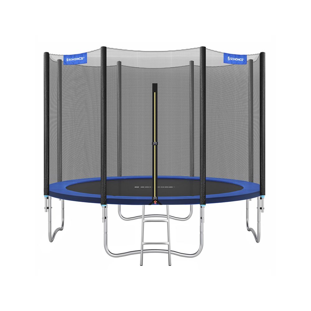 Songmics SONGMICS Trampolin mit Sicherheitsnetz gepolsterten Stangen