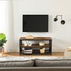 Industrie-Design TV-Regal mit 3 Ebenen