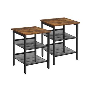 Industriestil Nachttisch-Set