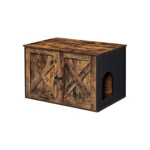 Katzentoilette mit Türen