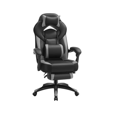 3. Bild von Gamingstuhl Kunstleder Schwarz-Rot
