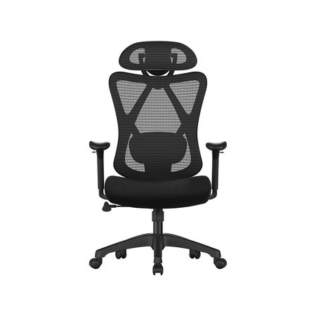 2. Bild von SONGMICS Bürostuhl bis 150 kg belastbar schwarz