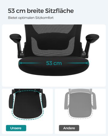 10. Bild von Bürostuhl Ergonomisch Schwarz