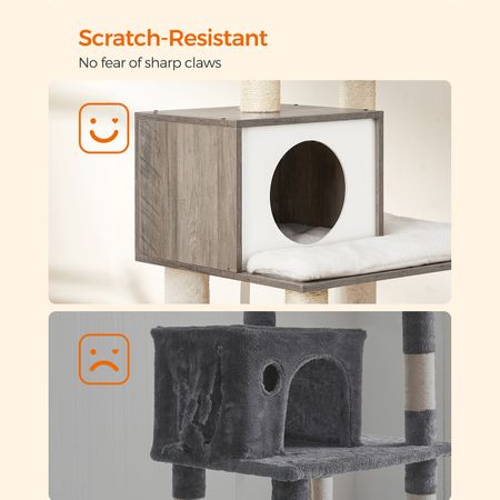 9. Bild von Modern Katzenbaum Vintagebraun