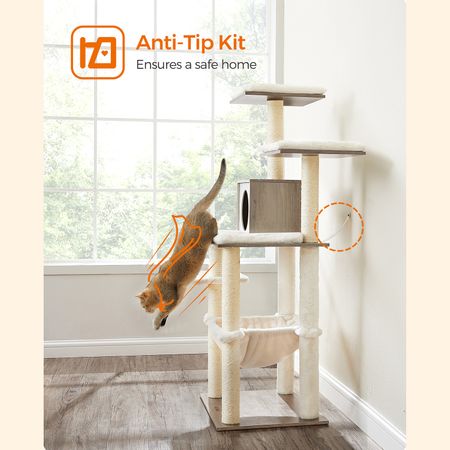 10. Bild von Modern Katzenbaum Vintagebraun