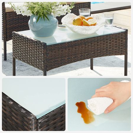 7. Bild von Balkonmöbel-Set 4-teilig