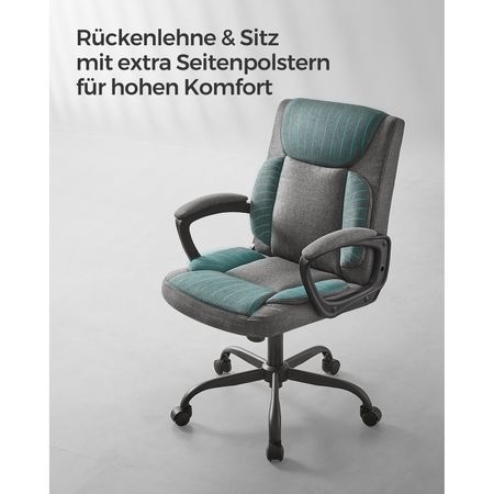 5. Bild von SONGMICS Bürostuhl mit Wippfunktion