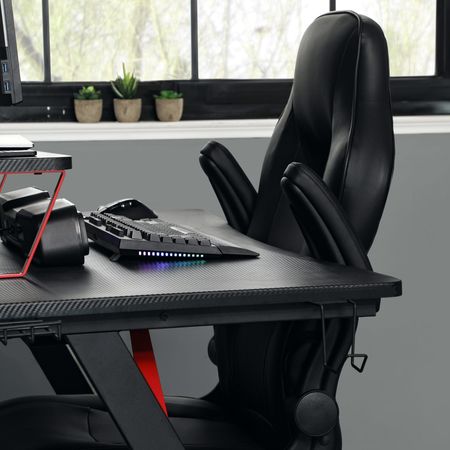 5. Bild von Bürostuhl ergonomisch schwarz