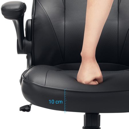 6. Bild von Bürostuhl ergonomisch schwarz