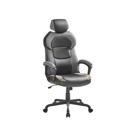 2. Bild von SONGMICS Bürostuhl aus PU mit Kopfstütze