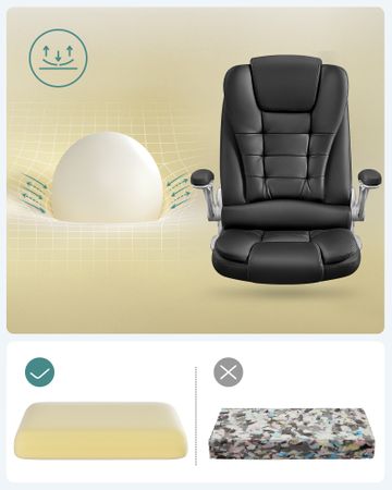 7. Bild von SONGMICS Bürostuhl mit Rückenlehne