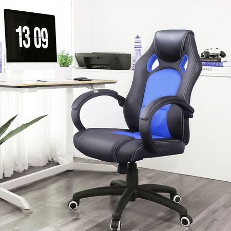 4. Bild von SONGMICS Drehbarer Gaming Stuhl mit PU-Bezug