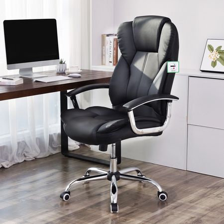4. Bild von SONGMICS Bürostuhl aus Kunstleder