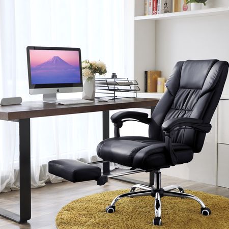 4. Bild von SONGMICS Bürostuhl mit Fußablage