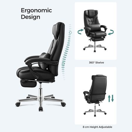 5. Bild von SONGMICS Bürostuhl mit Kopfstütze