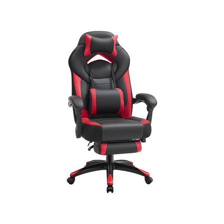 2. Bild von SONGMICS Gaming-Stuhl mit Teleskop-Fußstütze