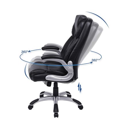 6. Bild von SONGMICS Bürostuhl mit Federkern