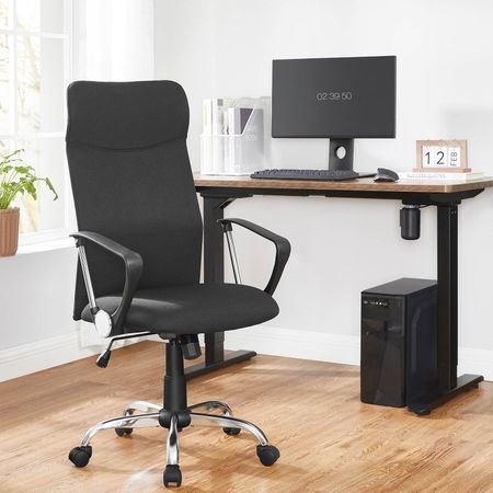 4. Bild von Bürostuhl ergonomisch schwarz