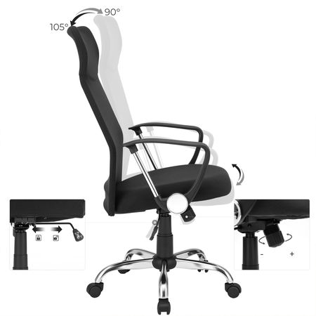 5. Bild von Bürostuhl ergonomisch schwarz