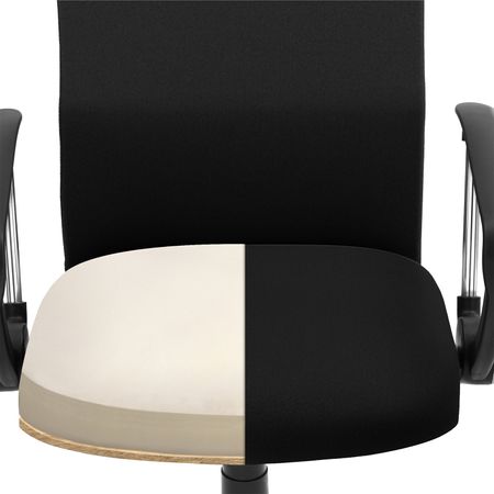 6. Bild von Bürostuhl ergonomisch schwarz