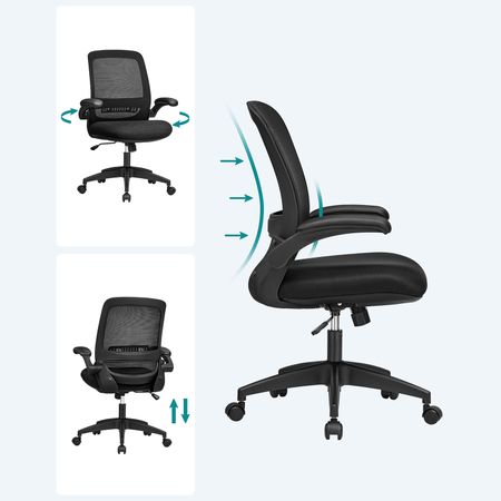 4. Bild von Bürostuhl mit Wippfunktion