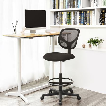 4. Bild von SONGMICS Arbeitsstuhl mit Fußstütze