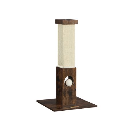 2. Bild von Kratzsäule Katze 73 cm mit Spielzeug