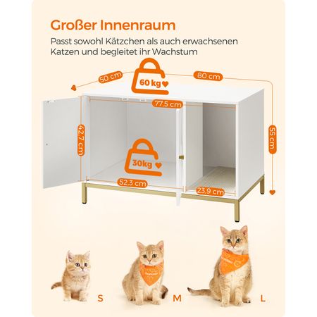8. Bild von Feandrea Katzenklo-Schrank