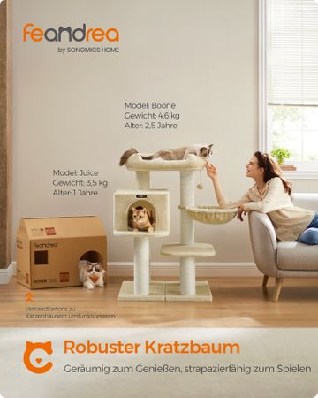 3. Bild von Beiger Kratzbaum - Kratzbaum