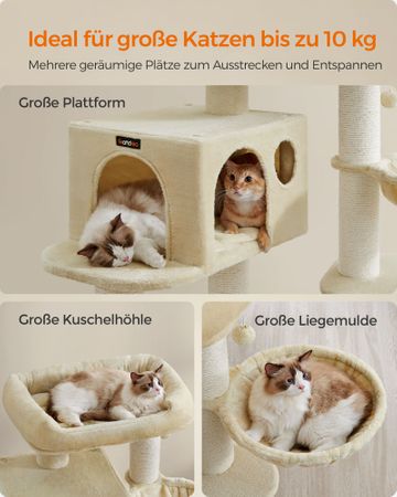 4. Bild von Beiger Kratzbaum - Kratzbaum