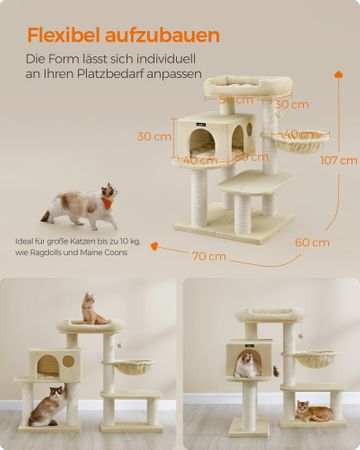 6. Bild von Beiger Kratzbaum - Kratzbaum