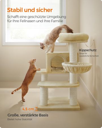 8. Bild von Beiger Kratzbaum - Kratzbaum
