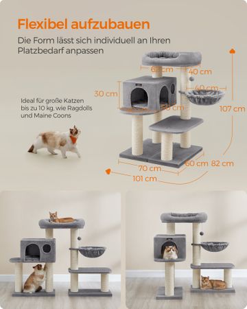 6. Bild von Beiger Kratzbaum - Kratzbaum