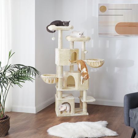 4. Bild von Kratzbaum 164 cm mit 3 Höhlen