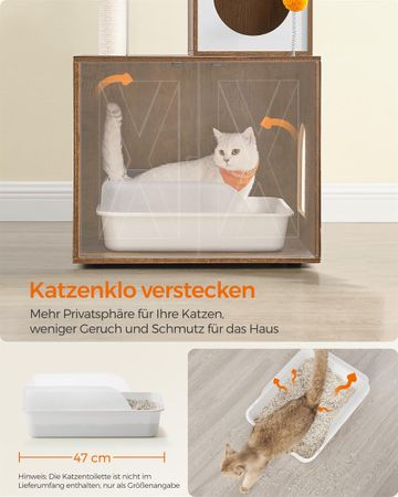 9. Bild von Feandrea Kratzbaum 185 cm hoch