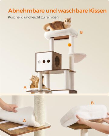 10. Bild von Feandrea Kratzbaum 185 cm hoch