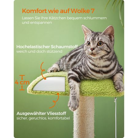 4. Bild von Feandrea Kleiner Kratzbaum mit Höhle