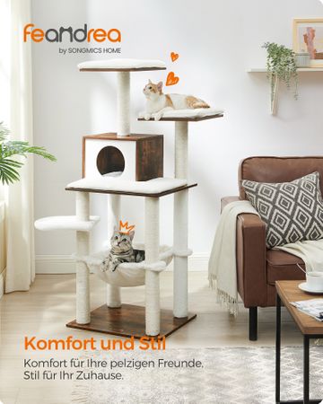 3. Bild von Modern Katzenbaum Vintagebraun