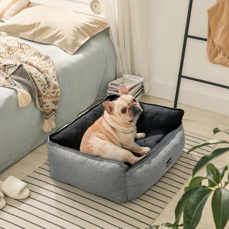 6. Bild von Hundebett mit Rand 80 x 60 x 28 cm