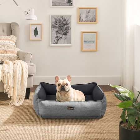 7. Bild von Hundebett mit Rand 80 x 60 x 28 cm