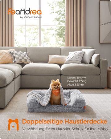 3. Bild von Feandrea Hundedecke beidseitig verwendbar