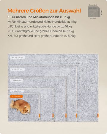8. Bild von Feandrea Hundedecke beidseitig verwendbar