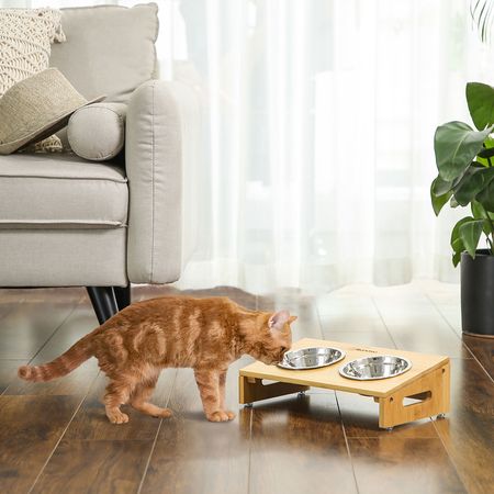 3. Bild von 2 Fressnäpfe für Hunde und Katzen