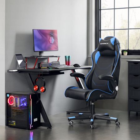 4. Bild von Racing Chair schwarz-blau